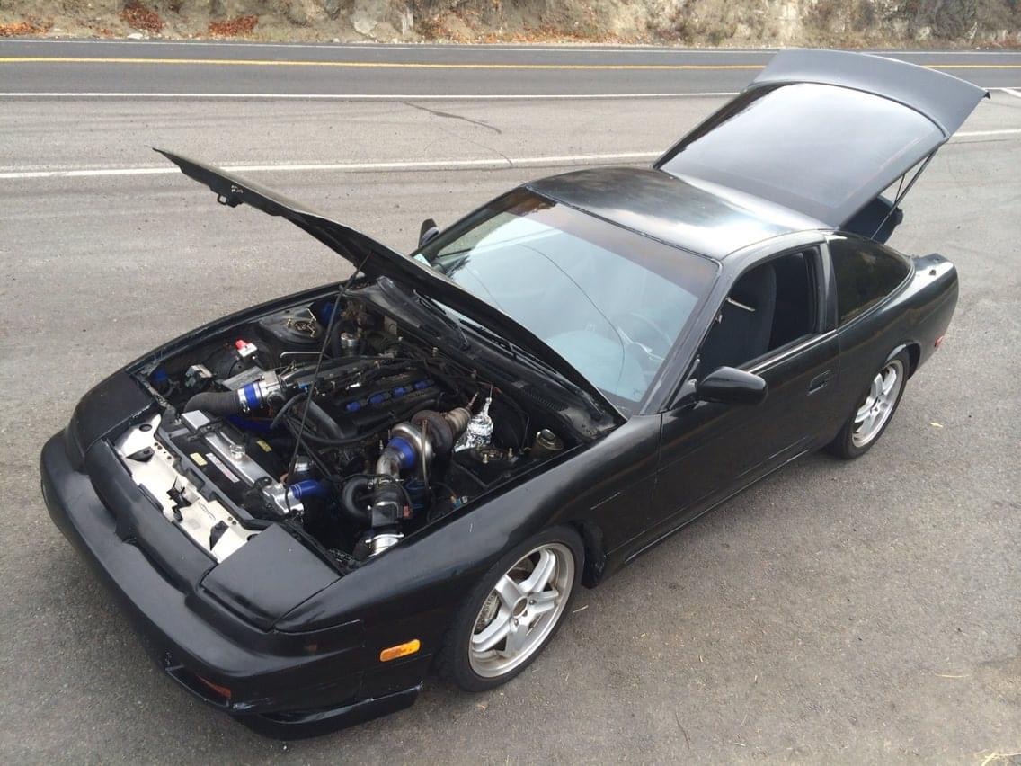 Nissan 240SX with SR20DET turbo swap